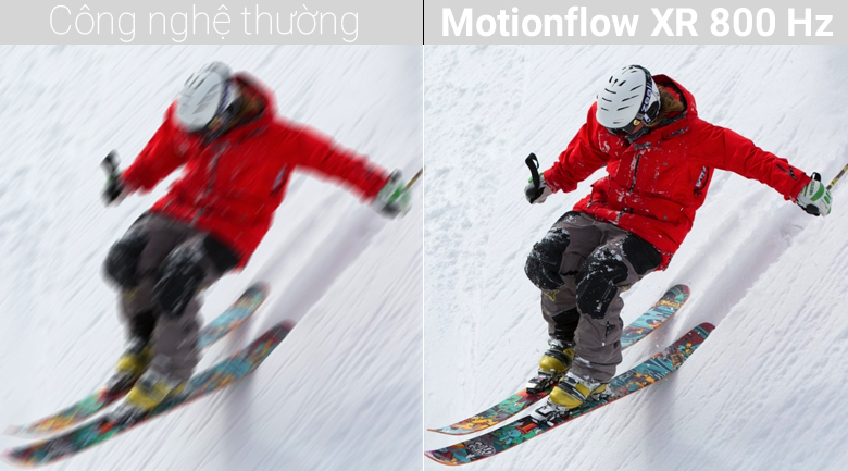 Tivi Sony 49X8500G với bộ tăng cường chuyển động Motionflow™ 800 Hz