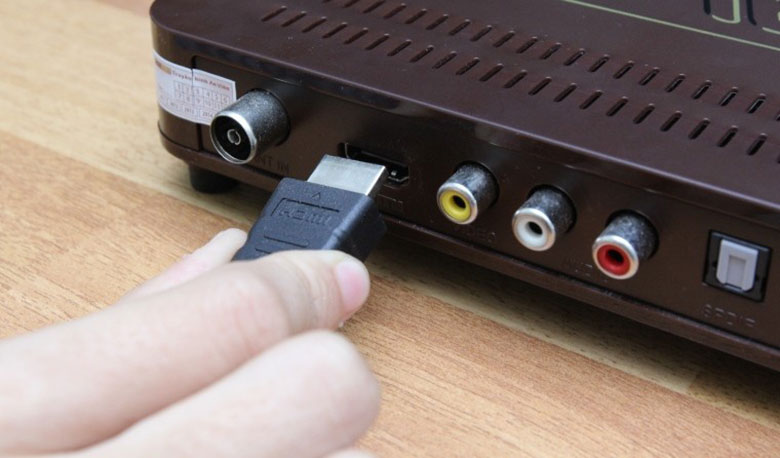 Kiểm tra kết nối dây cáp HDMI
