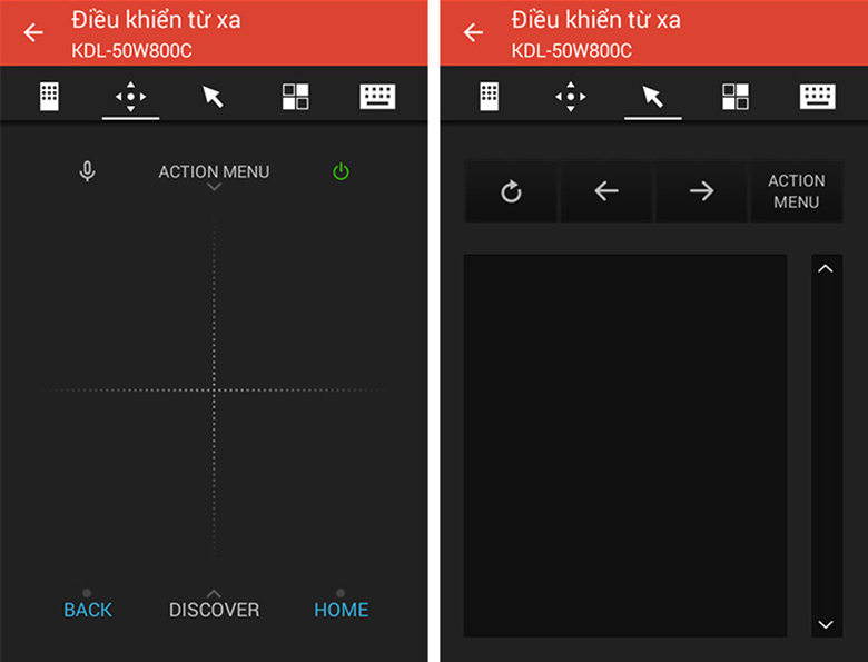Cách điều khiển tivi Sony bằng điện thoại hoàn thành