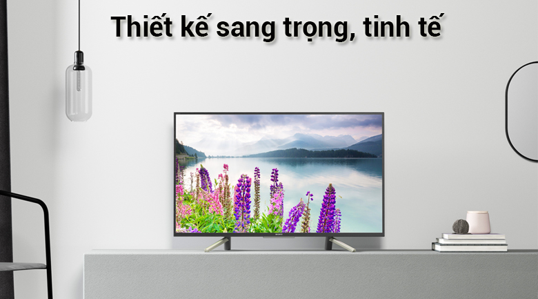 Tivi Sony 43W800F thiết kế