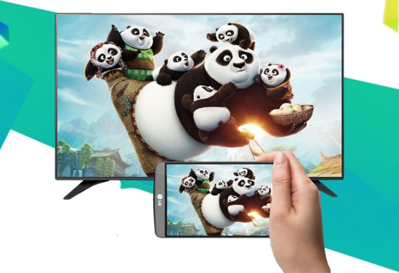 Kết nối TV LG với điện thoại thông qua DLNA