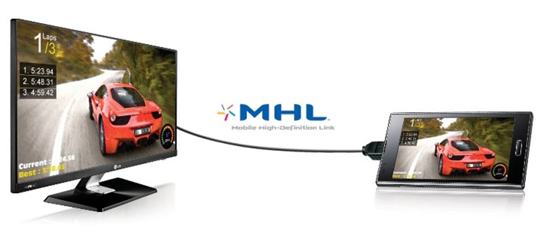 Kết nối TV LG với điện thoại MHL