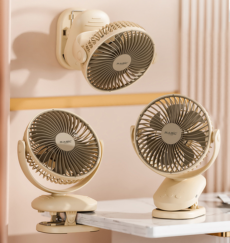 Quạt sạc mini Magic A-004 có kẹp