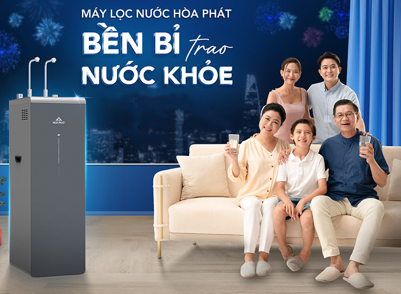 Máy lọc nước Hòa Phát HPA886 12 lõi