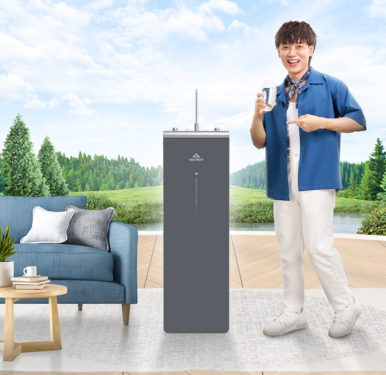 Máy lọc nước RO Hydrogen ion kiềm Hòa Phát HPA856