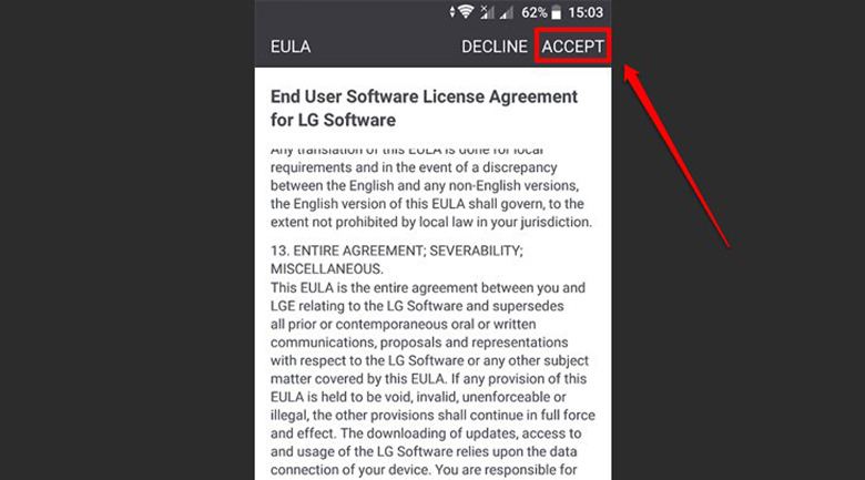 Kết nối tivi với ứng dụng LG TV Plus