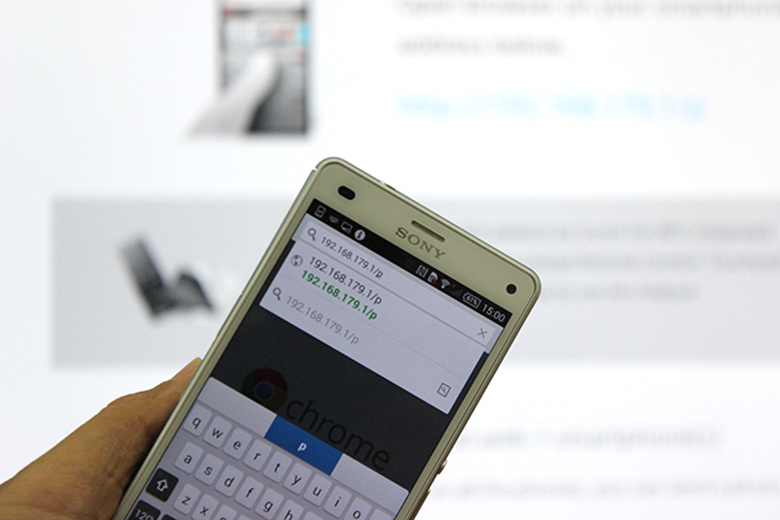 Kết nối tivi Sony với điện thoại qua tính năng Photo Share bước 3