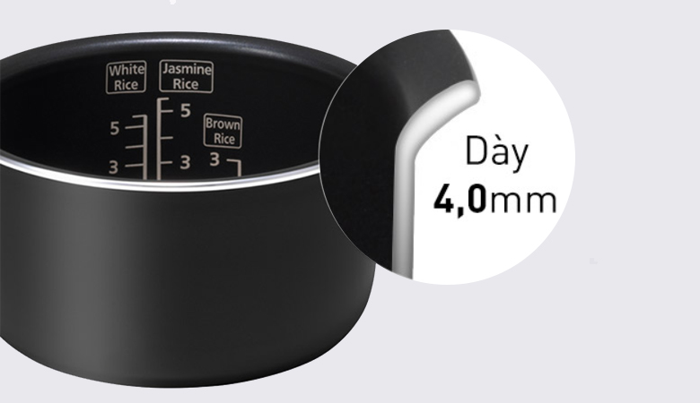 Lòng nồi-Nồi cơm điện tử Panasonic 1.0L SR-CP108NRA