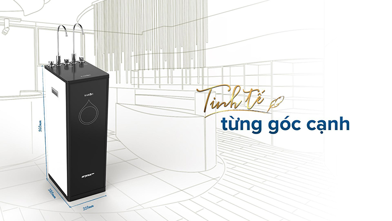 kích thước Máy lọc nước Karofi Optimus Duo O-D138 