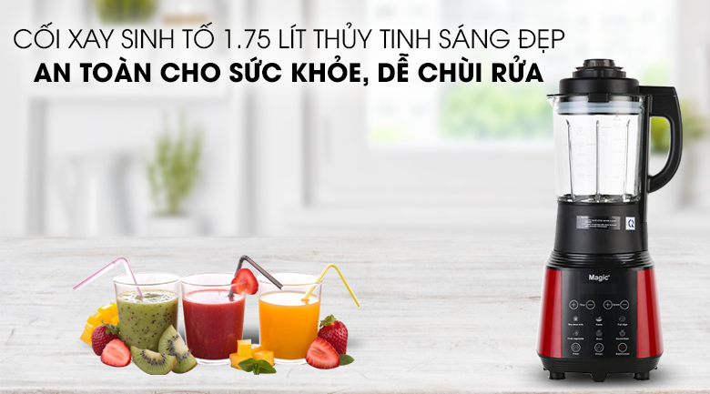 Dung tích-Máy làm sữa hạt đa năng Magic A-96