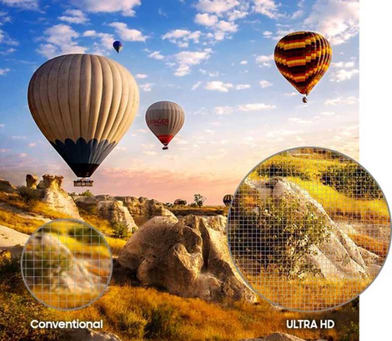 49K TV 49MU6400 nâng cấp hình ảnh chuẩn UHD