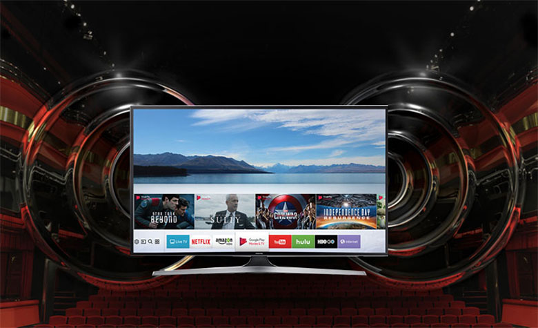 Tivi Samsung 49MU6400 4K 49 inch âm thanh mạnh mẽ, chân thực như trong rạp