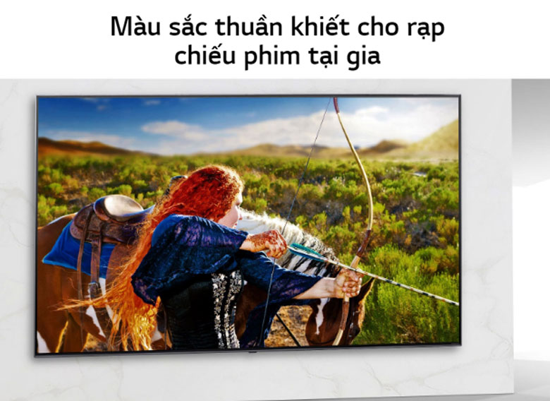 Màu sắc thuần khiết cho rạp chiếu phim tại gia trên tivi LG 49NANO81TNA