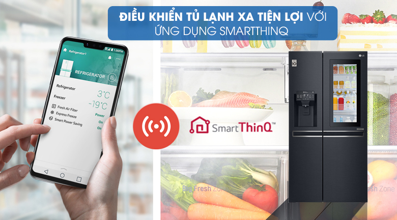 tính năng Smart Diagnosis trên tủ lạnh LG qua ứng dụng LG ThinQ