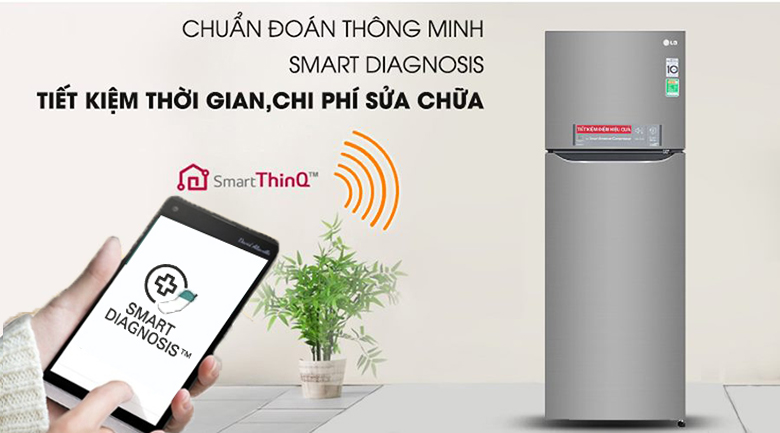 lợi ích của tính năng Smart Diagnosis trên tủ lạnh LG