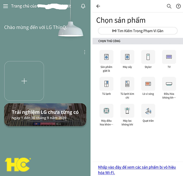 cách sử dụng tính năng Smart Diagnosis trên tủ lạnh LG bước 3
