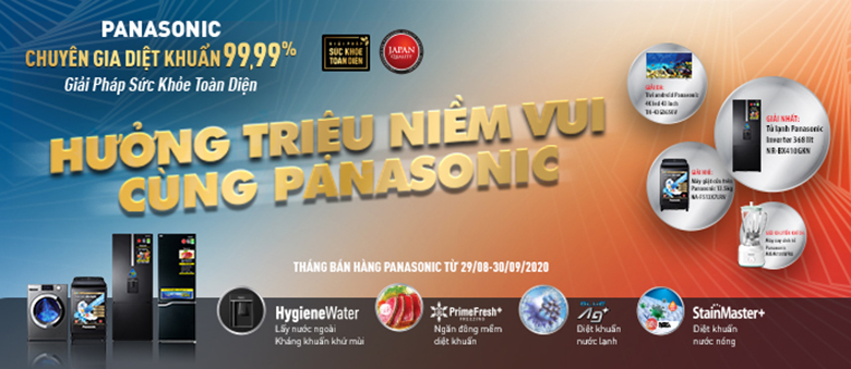 Hưởng triệu niềm vui cùng Panasonic đợt 4