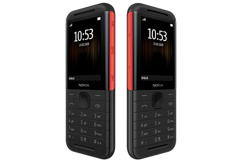  phím điều hướng điện thoại Nokia 5310 (2020) Đen Đỏ
