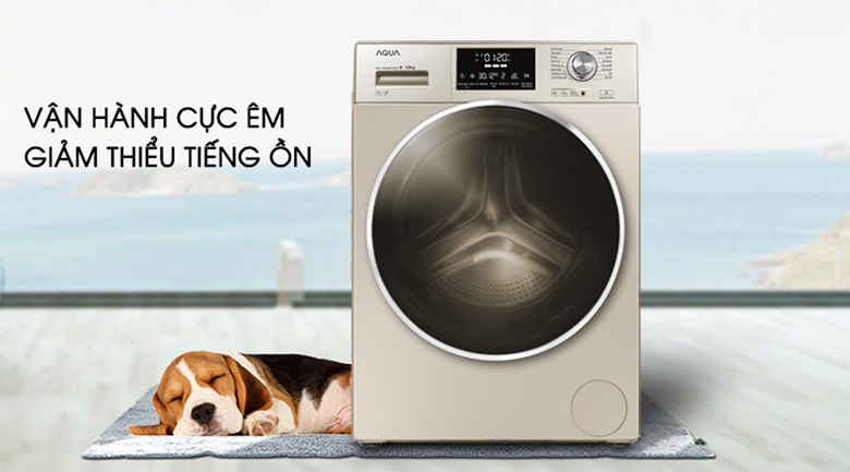 DD Inverter-Máy giặt Aqua Inverter 12kg AQD-DD1200C lồng ngang