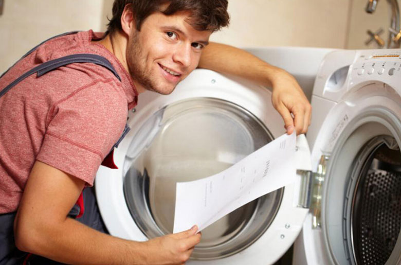 Hãy đọc hướng dẫn sử dụng máy giặt trước khi sử dụng