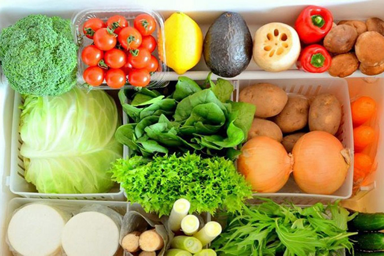 Cách bảo quản rau xanh không gây mùi tủ lạnh