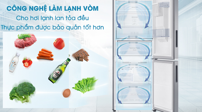 Tủ lạnh Samsung Inverter RB30N4170S8/SV với công nghệ làm lạnh mới