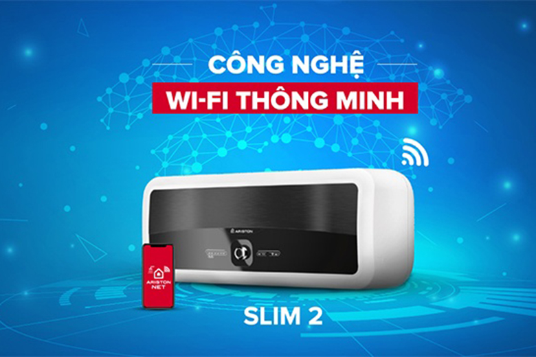 Bình nóng lạnh Ariston 20l Slim2 Lux Wifi 