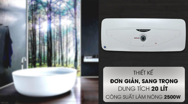 Bình nóng lạnh Ariston 20l SL 20 B 2.5 FE