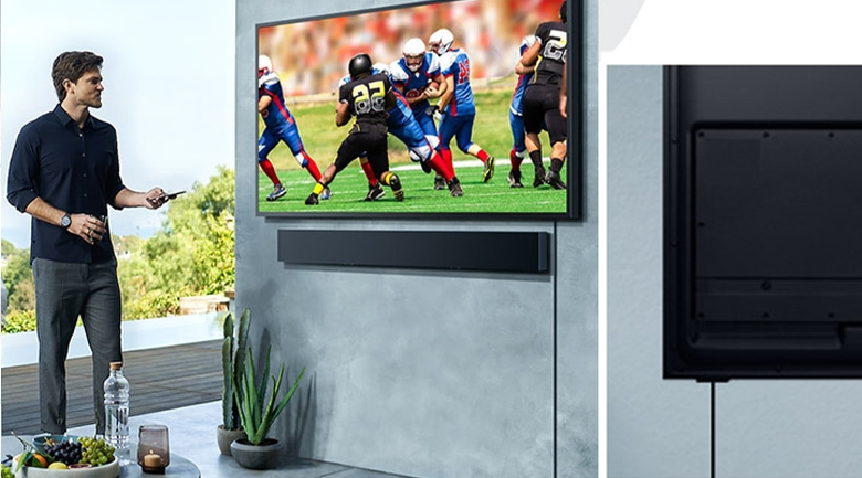 Kết nối liền mạch - Smart Tivi The Terrace QLED Samsung 4K 75 inch QA75LST7T