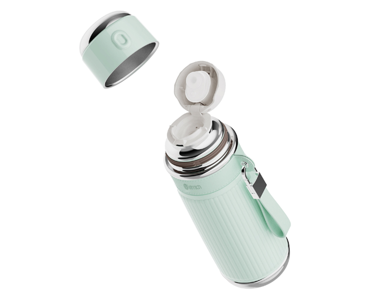 Bình giữ nhiệt Elmich inox 304 850ml EL8364G - Chống tràn tuyệt đối, an toàn khi sử dụng