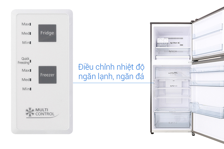 Điều chỉnh nhiệt độ ngăn mát