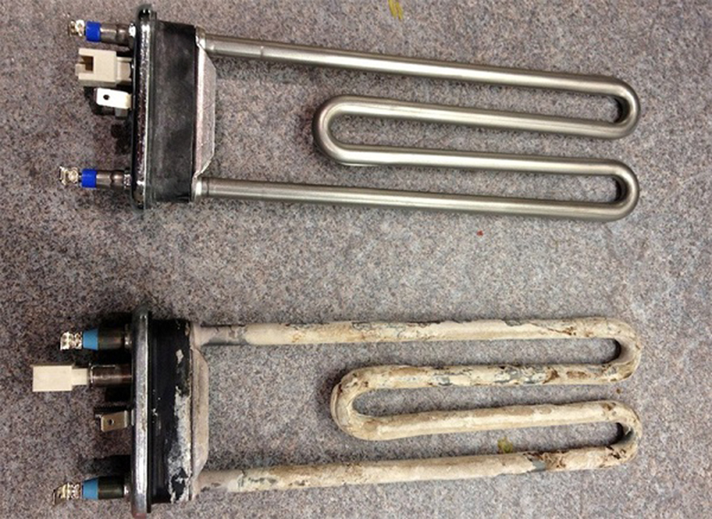 Bình nóng lạnh không nóng do thanh điện đốt bị hỏng