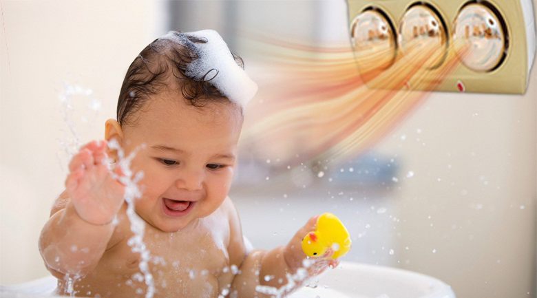 Có nên dùng đèn sưởi cho trẻ sơ sinh không?