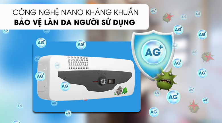 Công nghệ Nano-Bình nóng lạnh Kangaroo 22 lít KG70A2