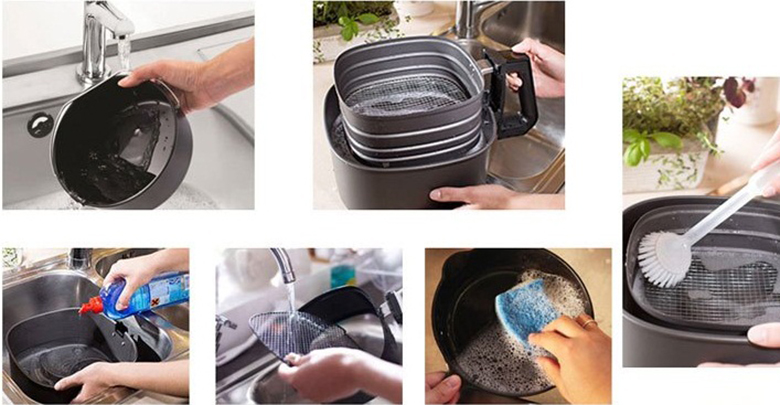 Những lưu ý khi vệ sinh rồi chiên