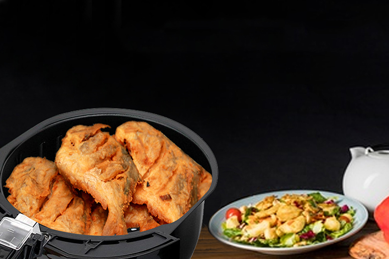 Cách nướng cá bằng nồi chiên không dầu giúp giữ gìn không gian nấu nướng