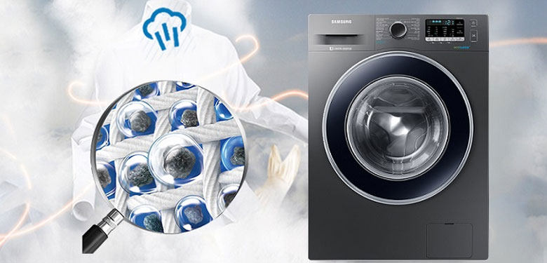 máy giặt Samsung có tốt không: Công nghệ giặt hơi nước STEAM CYCLES