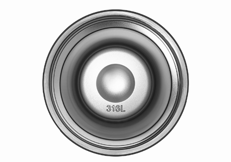 Cốc giữ nhiệt Elmich inox 316 450ml EL8308BK - Chất liệu inox, an toàn tuyệt đối với sức khỏe