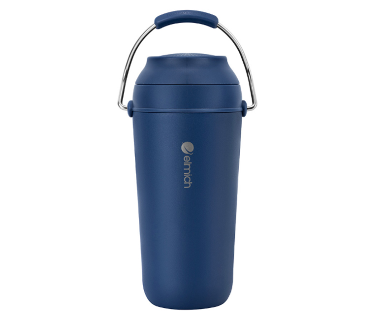 Cốc giữ nhiệt Elmich inox 316 450ml EL8308NB - Kiểu dáng khỏe khoắn, màu sắc cá tính