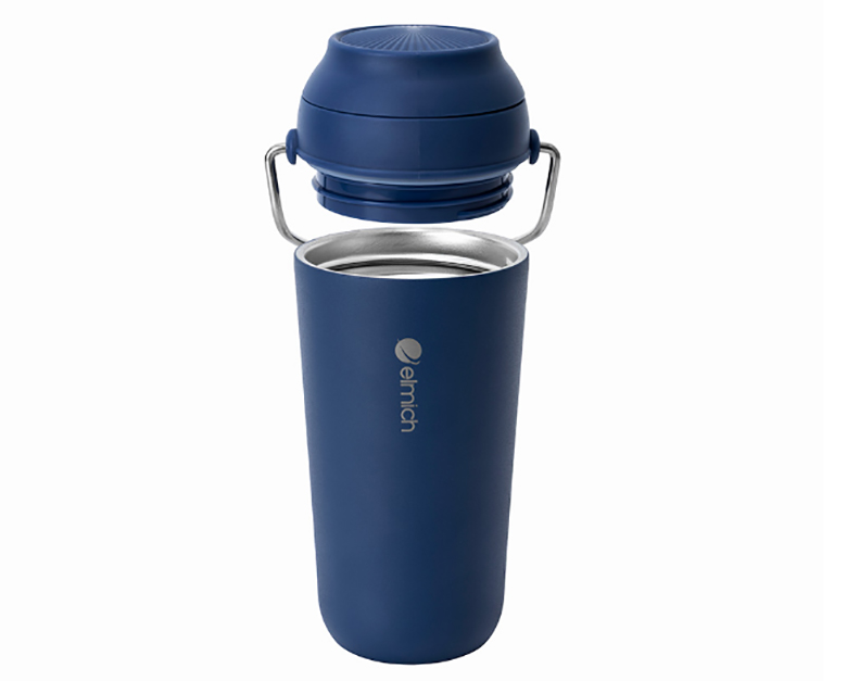 Cốc giữ nhiệt Elmich inox 316 450ml EL8308NB - Miệng cốc rộng, dễ dàng thêm đá và vệ sinh