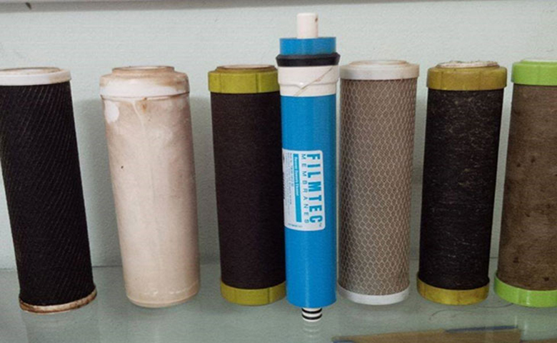 Nguyên nhân máy lọc nước không chạy do lõi nước bị tắc