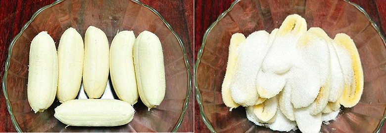 Cách làm chuối sấy bằng lò nướng tại nhà