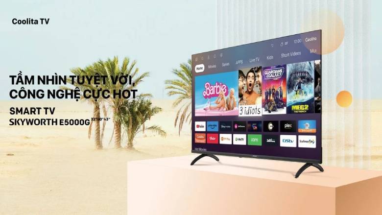 Smart Tivi Skyworth HD 32 inch 32E5000G