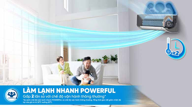 Làm lạnh nhanh - Điều hòa Daikin 1 chiều Inverter 20.500 BTU FTKB60ZVMV
