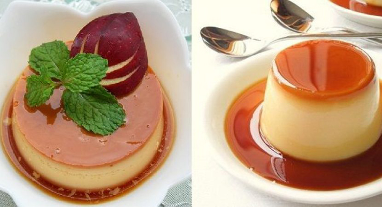 Thành phẩm làm  làm caramen bằng lò nướng