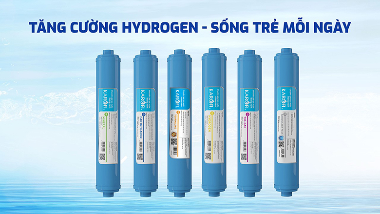 Máy lọc nước Karofi KAQ-U03 Pro - 6 lõi lọc chức năng