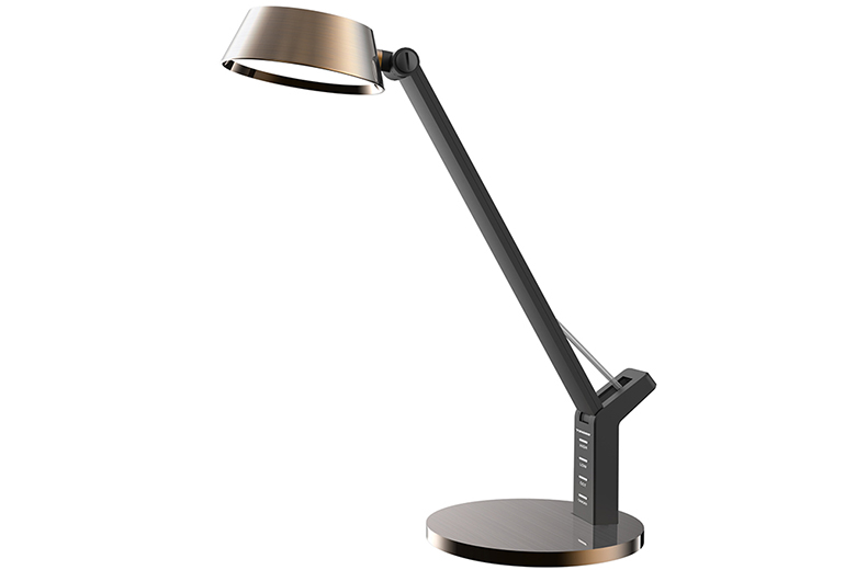 Đèn bàn chống cận Tiross TS1817 màu vàng - Kiểu dáng sang trọng, tạo điểm nhấn cho không gian học tập, làm việc