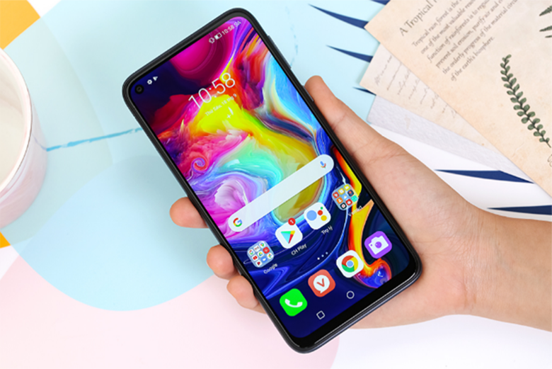 Camera góc siêu rộng - Điện thoại Vsmart Joy 4 3GB/64GB Đen - Hàng chính hãng