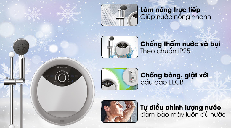 Máy nước nóng Ariston RMC45E-VN 4500W