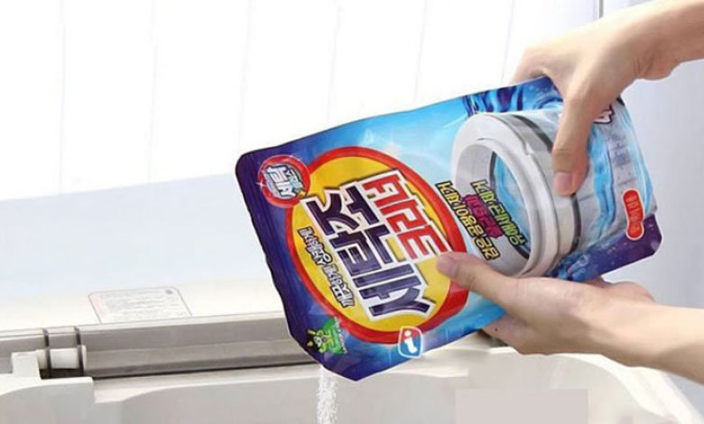 Có nên dùng bột vệ sinh máy giặt?